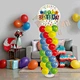 51pcs Birthday Party Decorations Latex Balloons Set